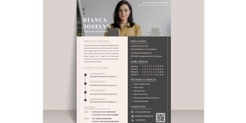 Download Template CV Gratis, Menarik, dan Profesional - HRnesia