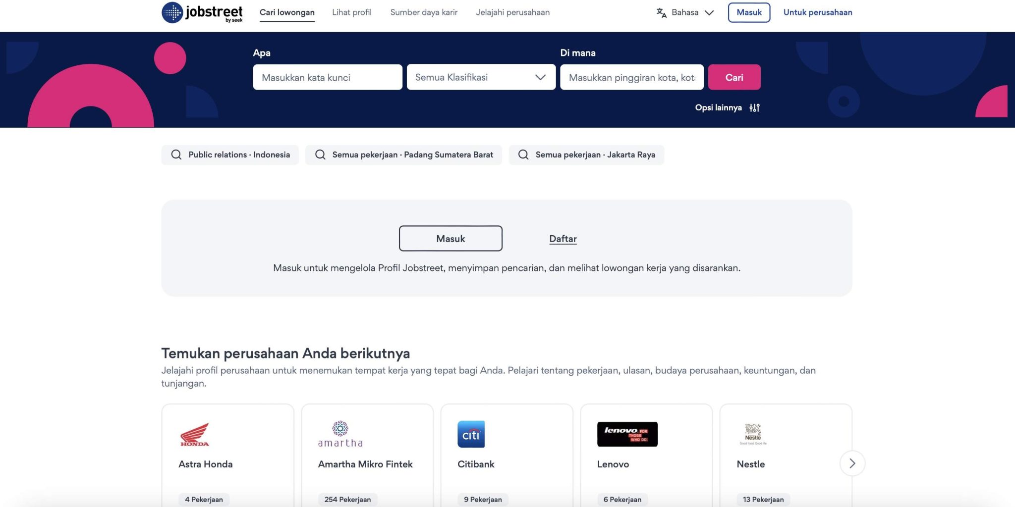 8 Situs Lowongan Kerja Terbaik-Terpercaya Indonesia 2025 - HRnesia